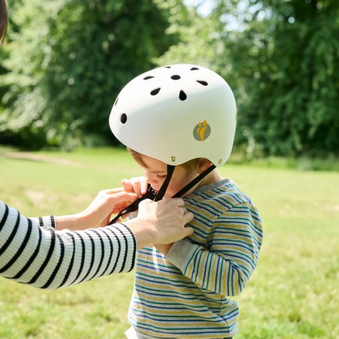 Kask rowerowy LittleLife – Biały XS