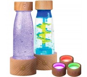 Lampka sensoryczna, baza świetlna LED Petit Boum - podświetlenie do butelek sensorycznych