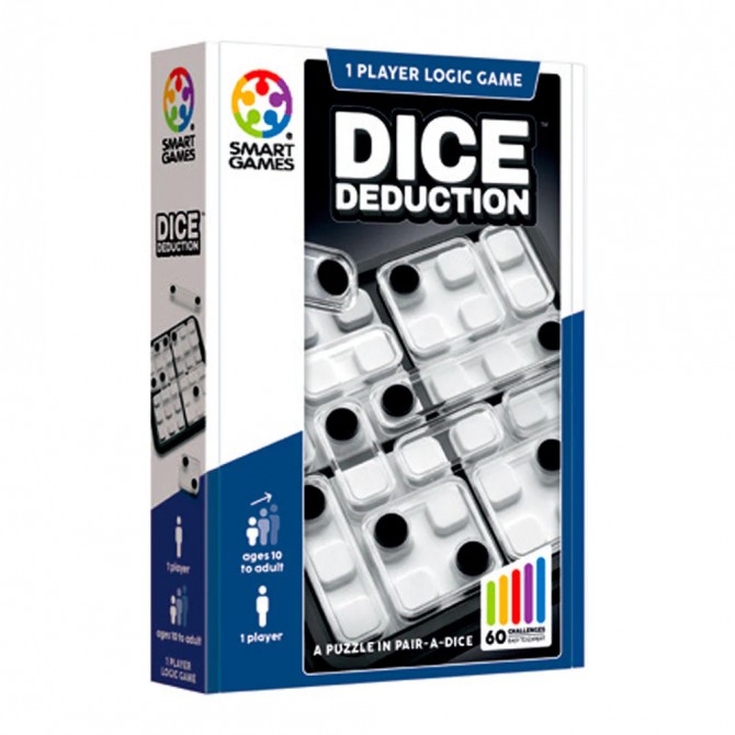 Gra logiczna Łamigłówka dla jednej osoby Smart Games Dice Deduction