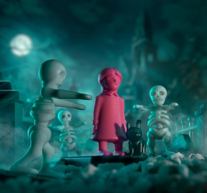 Gra logiczna Łamigłówki Smart Games - Graveyard Shift (ENG)