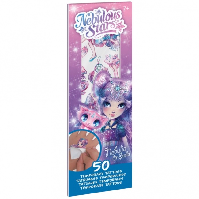 Tatuaże dla dzieci Nebulous Stars - Nebulia 50 szt.