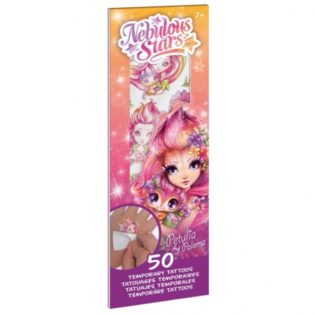 Tatuaże dla dzieci Nebulous Stars - Petulia 50 szt.