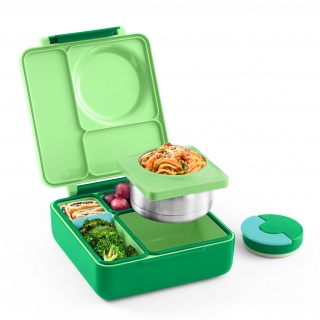 Lunchbox z termosem OmieBox OMIE - Apple Green