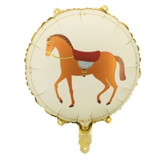 Balon foliowy Party Deco - Konik 45 cm