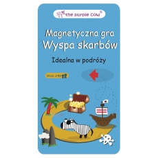 OUTLET Podróżna gra magnetyczna The Purple Cow - Wyspa Skarbów