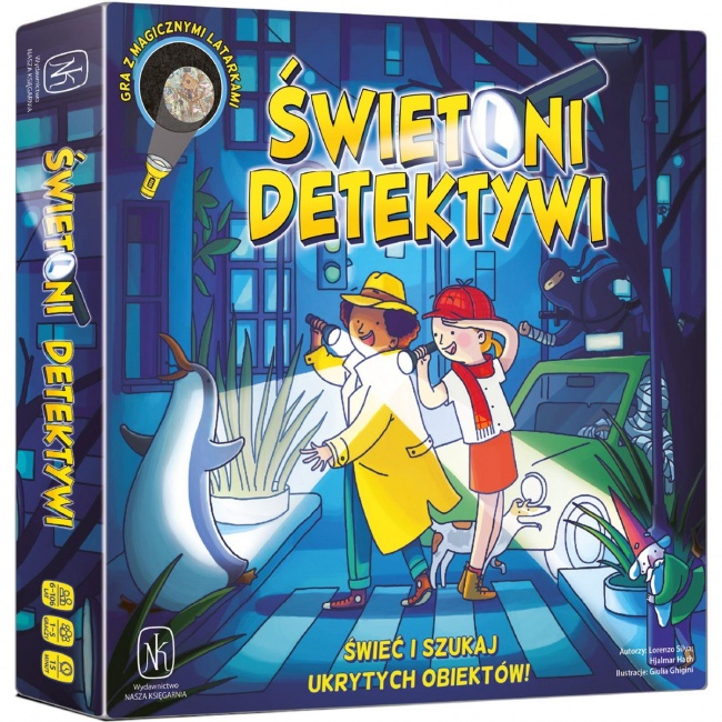 Gra kooperacyjna Nasza Księgarnia - Świetlni detektywi