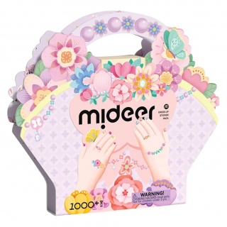 Zestaw naklejek i tatuaży mideer - Ogród Elfów