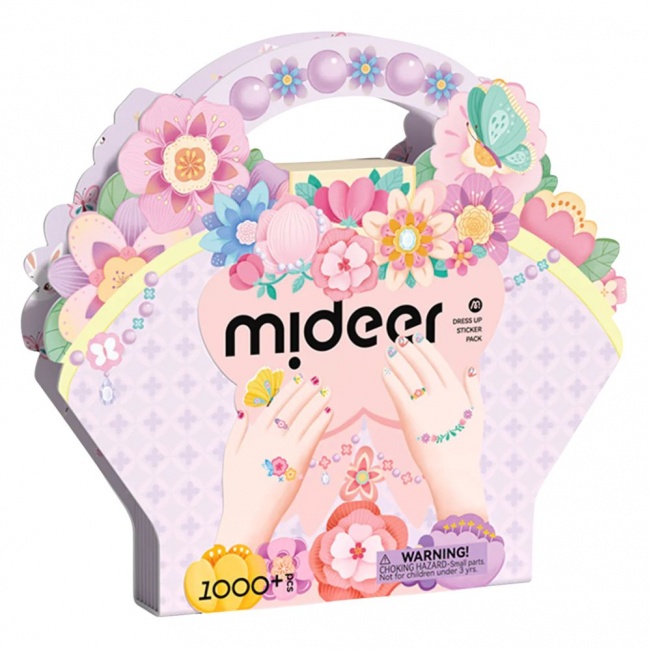 Zestaw naklejek i tatuaży mideer - Ogród Elfów