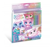 Szkicownik z magicznymi zwierzątkami Nebulous Stars