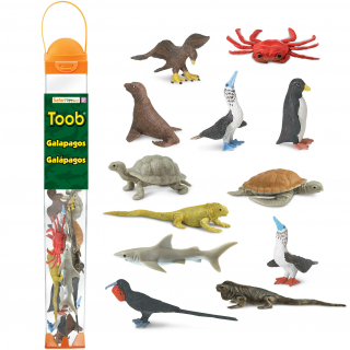 Zestaw Figurek w Tubie TOOB Safari Ltd. - Zwierzęta z Wysp Galapagos