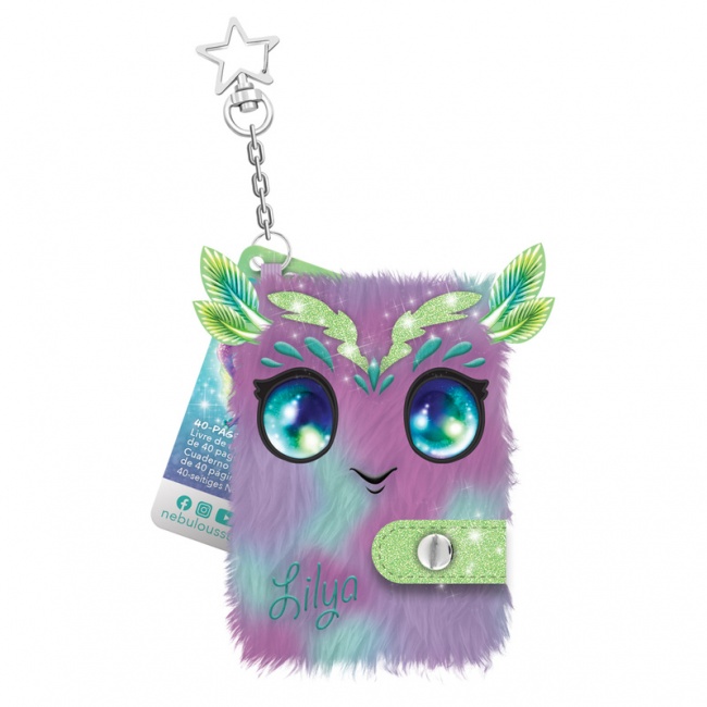 Pluszowy mini notatnik z zawieszką Nebulous Stars - Lilya