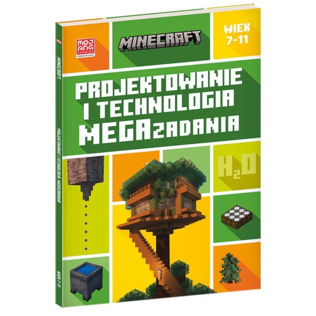Książka "Minecraft. Projektowanie i technologia" Wydawnictwo Harperkids