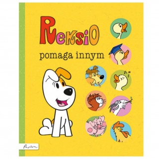 Książka "Reksio pomaga innym" Wydawnictwo Papilon