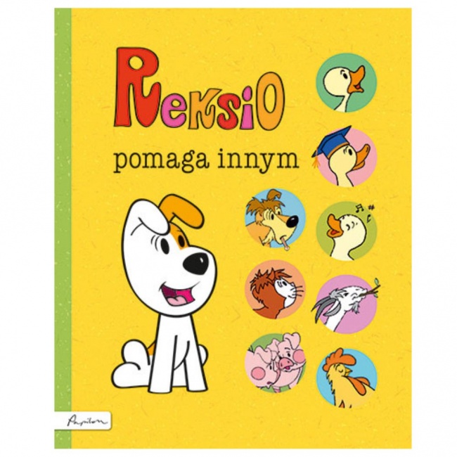 Książka "Reksio pomaga innym" Wydawnictwo Papilon