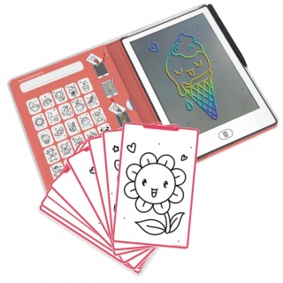 Podświetlany tablet do rysowania Kidydraw Mini Kidywolf - Kawai