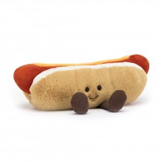 Pluszowy Wesoły Hot Dog Jellycat 25 cm