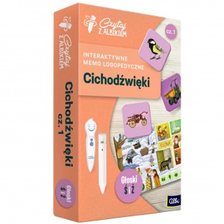 Memo logopedyczne Czytaj z Albikiem Albi - Cichodźwięki cz. 1