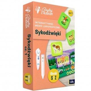 Memo logopedyczne Czytaj z Albikiem Albi - Sykodźwięki cz. 1