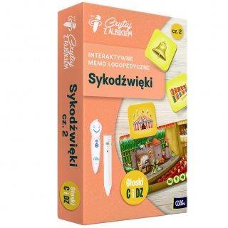 Memo logopedyczne Czytaj z Albikiem Albi - Sykodźwięki cz. 2