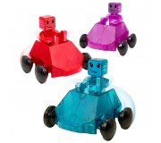 Magnetyczne samochodziki MAGNA-TILES - Dashers 6 el.