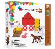 Klocki magnetyczne MAGNA-TILES - Farm Animals 25 el.