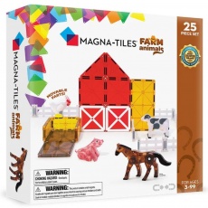 Klocki magnetyczne MAGNA-TILES - Farm Animals 25 el.