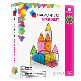 Klocki magnetyczne MAGNA-TILES - Stardust 15 el.