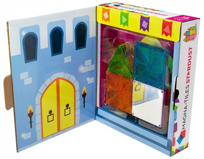 Klocki na magnes do budowania i konstruowania - Magna-tiles