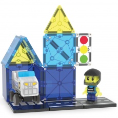 Klocki magnetyczne MAGNA-TILES - Police Patrol 20 el.