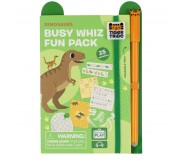 Książeczka pełna łamigłówek, labiryntów i gier Tiger Tribe - Dinozaury