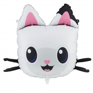 Balon foliowy Party Deco - Kiciuś Panduś 65 x 57 cm