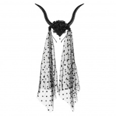 Opaska Party Deco - Rogi z tiulem 30 x 76 cm