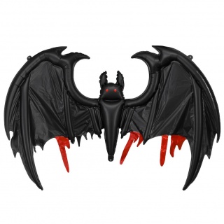 Balon foliowy Party Deco - Nietoperz 120 x 81 cm