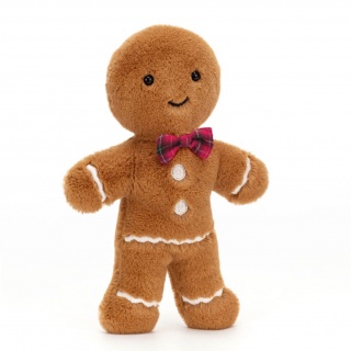 Wesoły piernikowy chłopiec Jellycat 20 cm