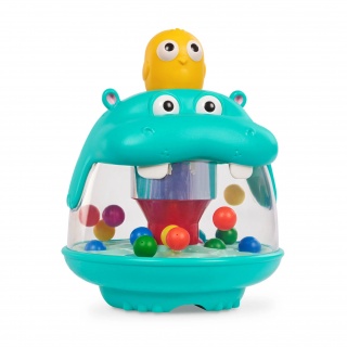 Hipopotam z wirującymi kuleczkami Battat - Party Pop Hippo