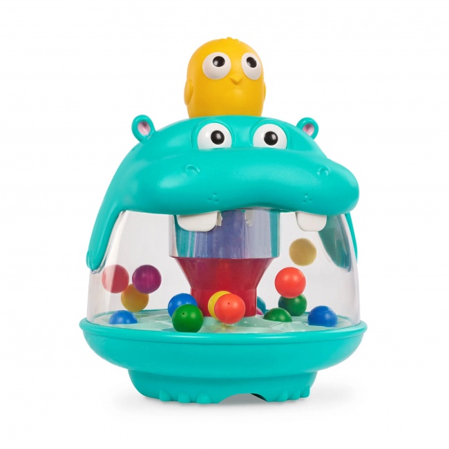 Hipopotam z wirującymi kuleczkami Battat - Party Pop Hippo