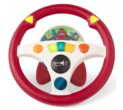Interaktywna kierownica muzyczna B. Toys - Musical Driving Wheel czerwona