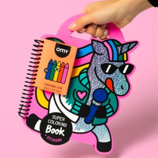 Zestaw do kolorowania z naklejkami OMY - Lily