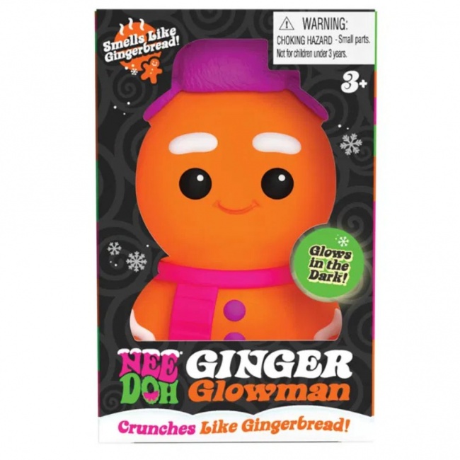 Sensoryczny gniotek Schylling - Ginger Glowman Needoh