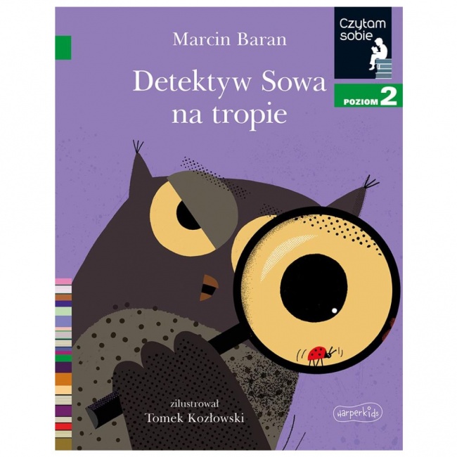 Książka "Detektyw Sowa na tropie. Czytam sobie. Poziom 2" Wydawnictwo Harperkids