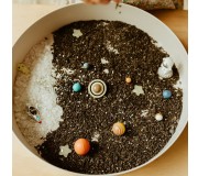 Zestaw sensoryczny Jellystone - Galaktyka - wkład do tacki sensorycznej Play Tray