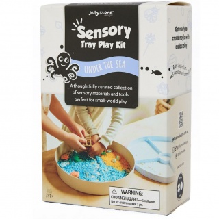 Zestaw sensoryczny Jellystone - Podwodny Świat - wkład do tacki sensorycznej Play Tray