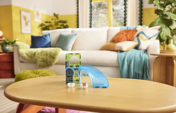 Klocki na magnes do budowania i konstruowania - Magna-tiles