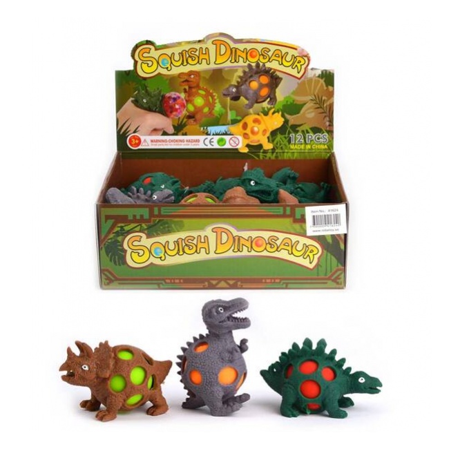 Sensoryczny gniotek Robetoy - Dinozaury