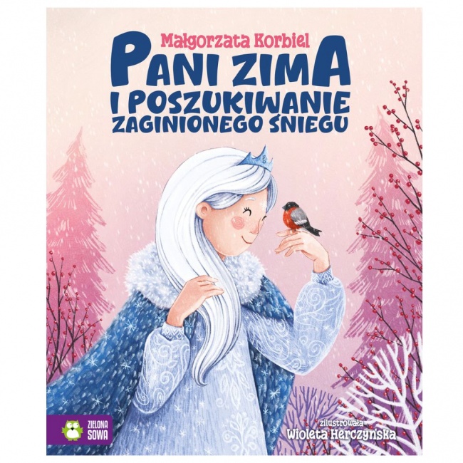 Książka "Pani zima i poszukiwanie zaginionego śniegu" Wydawnictwo Zielona Sowa