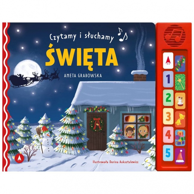 Książka "Czytamy i słuchamy. Święta" Wydawnictwo Skrzat