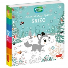 Książka "Akademia Mądrego Dziecka. Niesamowity spacer Śnieg" Wydawnictwo Harperkids