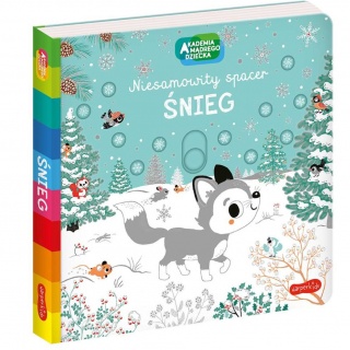 Książka "Akademia Mądrego Dziecka. Niesamowity spacer Śnieg" Wydawnictwo Harperkids