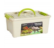 Zestaw 24 figurek dinozaurów w zestawie z przenośnym pudełkiem mideer