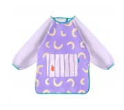 Wodoodporny fartuszek do malowania mideer - fioletowy